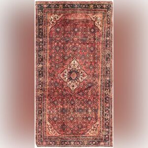Vintage handcrafted Persian Wool Rug